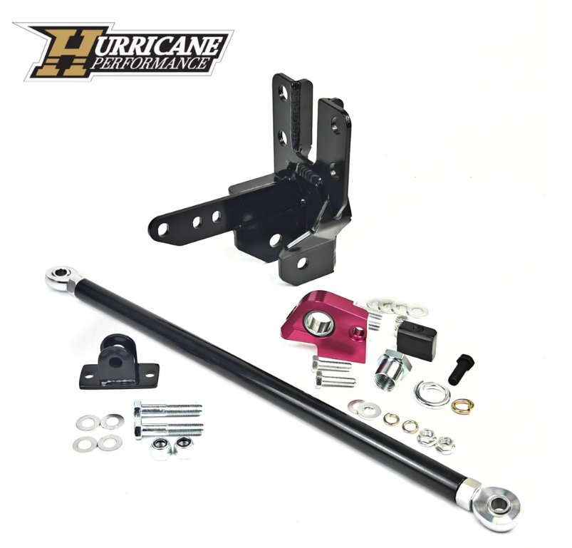 Hurricane Performance Front Track Bar and Sector Shaft Brace For Jeep Wrangler JK/JKU