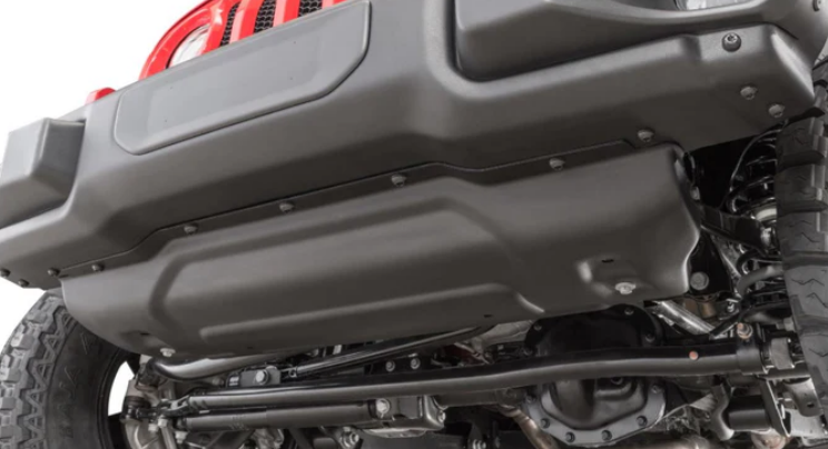 Rubicon Front Bumper Skid Plate for Jeep Wrangler JK & JL 2007-2025