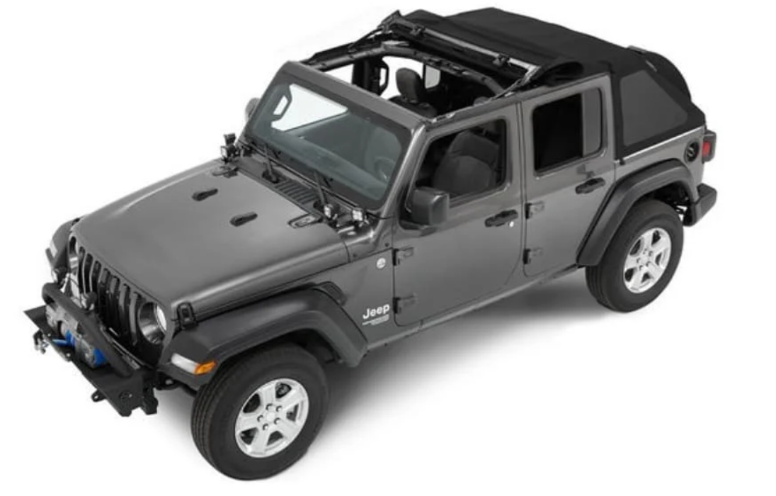 Trektop NX Soft Top from Bestop for Jeep Wrangler JL 2018 - 2025