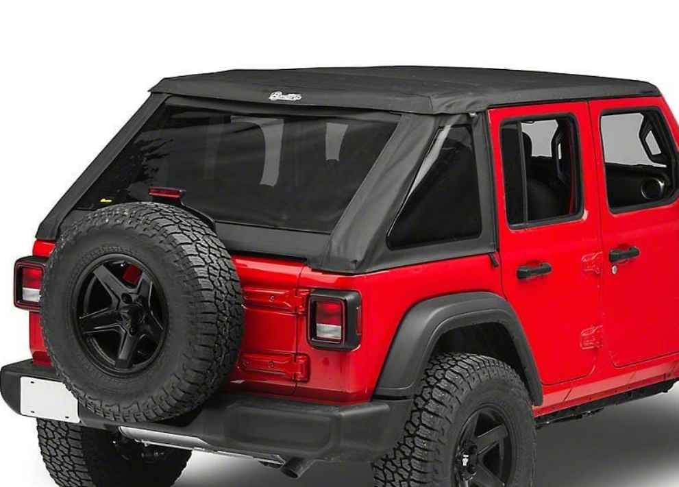 Trektop NX Soft Top from Bestop for Jeep Wrangler JL 2018 - 2025