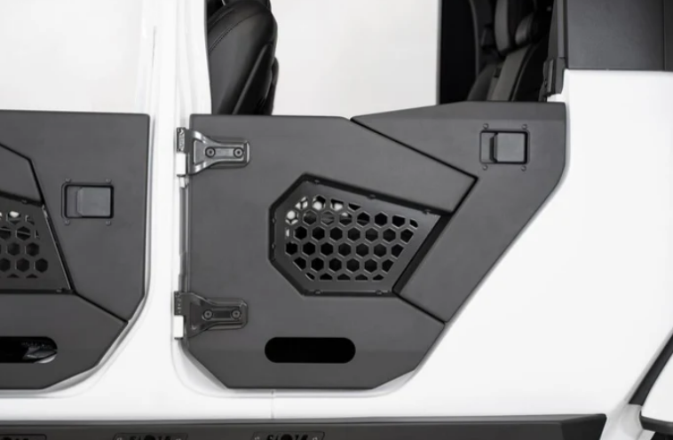 Mesh Half Door for 2 Door & 4 Door Jeep Wrangler JK & JL & Gladiator 2007-2025