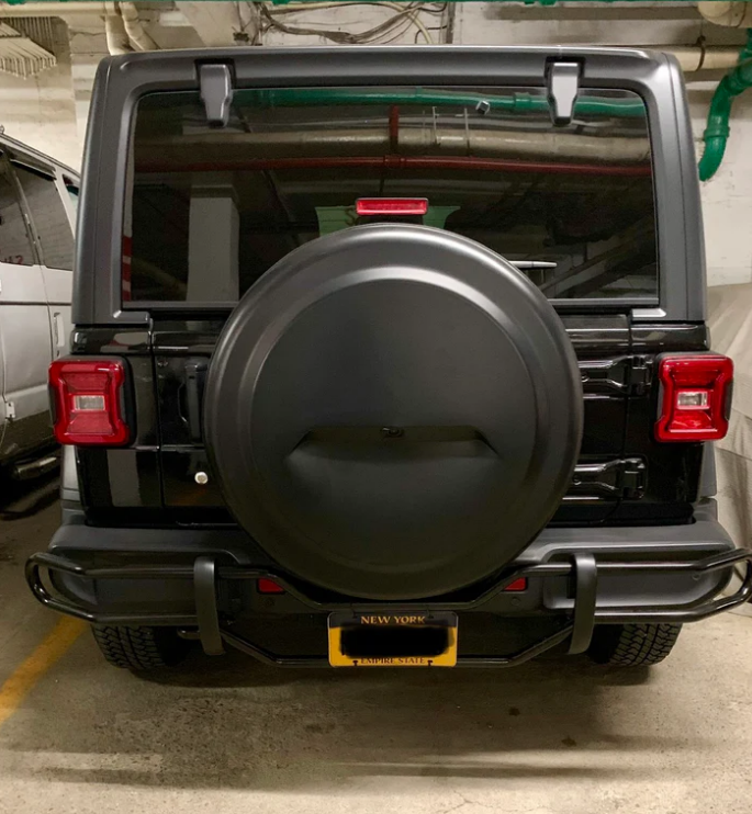 Rigid Spare tire cover for Jeep Wrangler