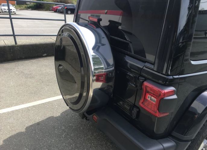 Rigid Spare tire cover for Jeep Wrangler