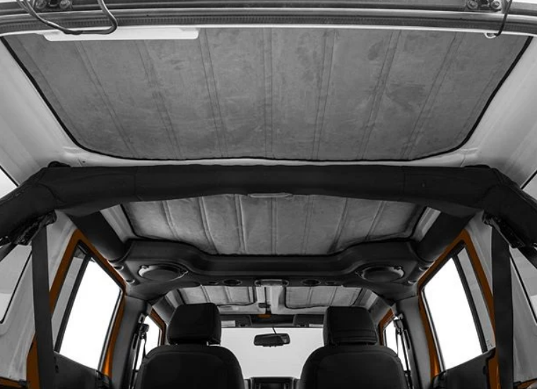 Roof Heat proof insulation for 4 Door Jeep Wrangler JK & JL 2011-2025