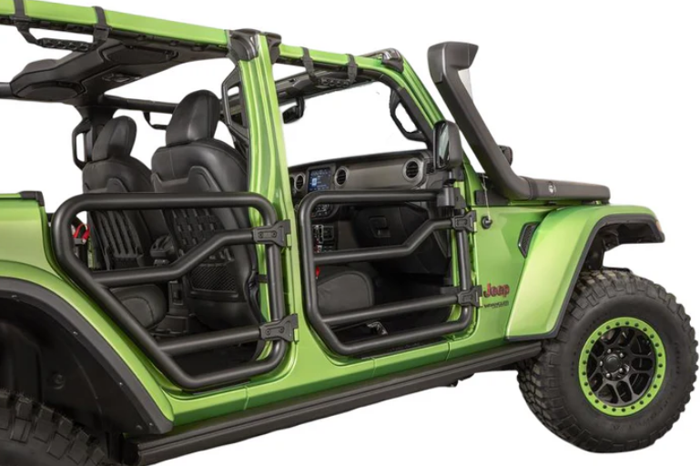 Rods half Door With Mirror For Jeep wrangler JL 2018 - 2025