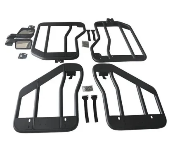 Rods half Door With Mirror For Jeep wrangler JL 2018 - 2025