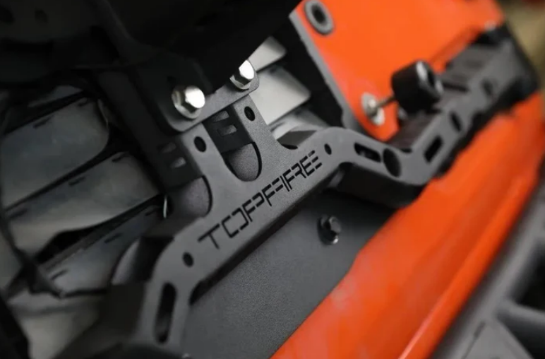 TopFire Spare Tire Carrier for Jeep Wrangler JL 2018-2025