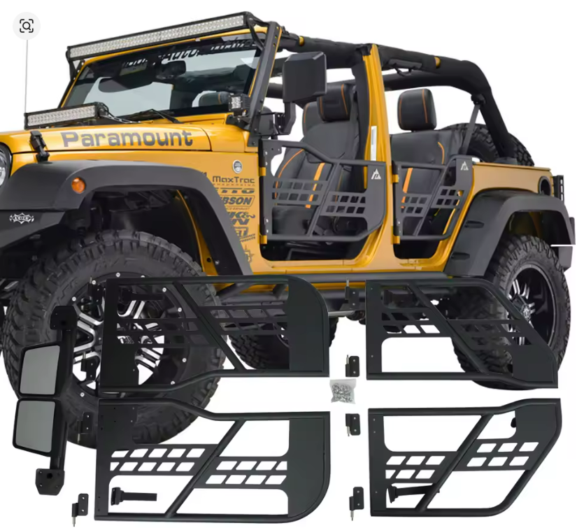Tube Doors for Jeep Wrangler JK 2007 - 2017