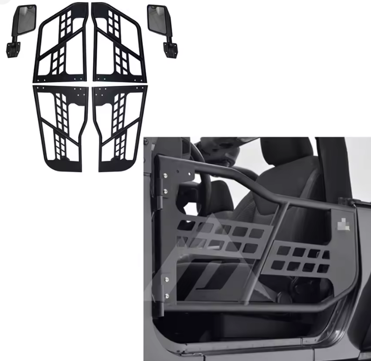 Tube Doors for Jeep Wrangler JK 2007 - 2017