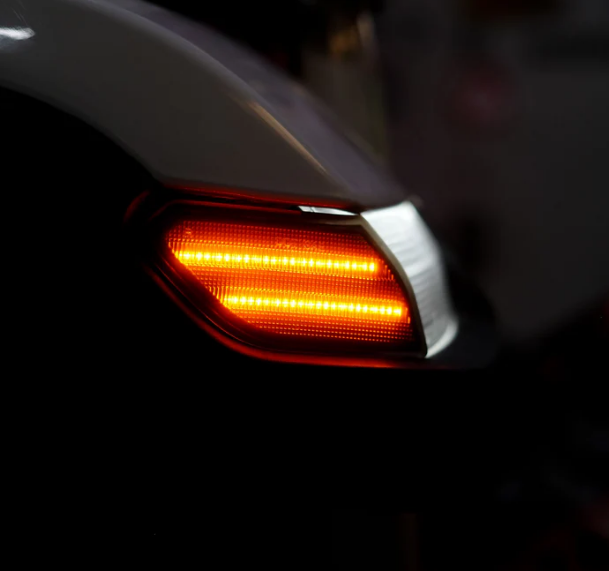 LED Side Reflector Marker Lights (DRL) for Jeep Wrangler JL 2018 - 2025