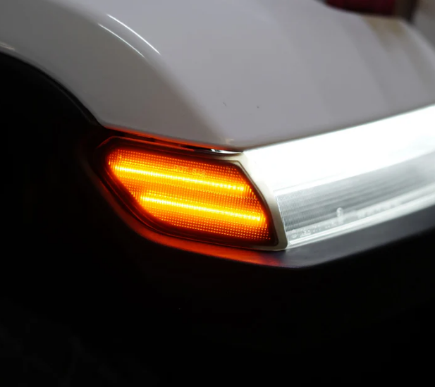 LED Side Reflector Marker Lights (DRL) for Jeep Wrangler JL 2018 - 2025