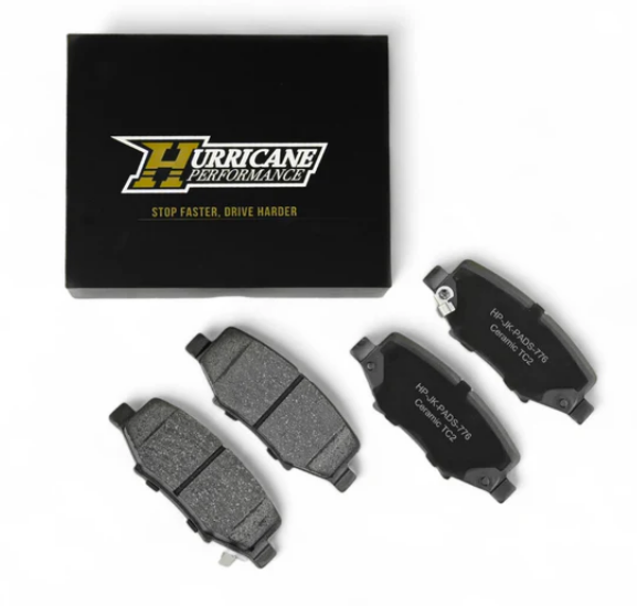 Hurricane Performance Brake Pads For Jeep Wrangler JK & JL 2007 - 2026