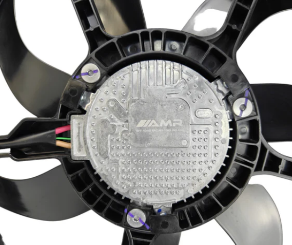 AMR Offroad Racing Cooling Radiator Fan with Brushless motor for Jeep Wrangler JK - No Warranty