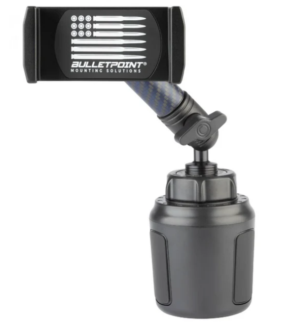 BulletPoint Adjustable Cupholder Phone Mount Single Device Holder