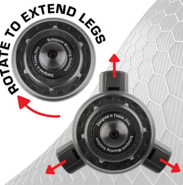 BulletPoint Adjustable Cupholder Phone Mount Single Device Holder