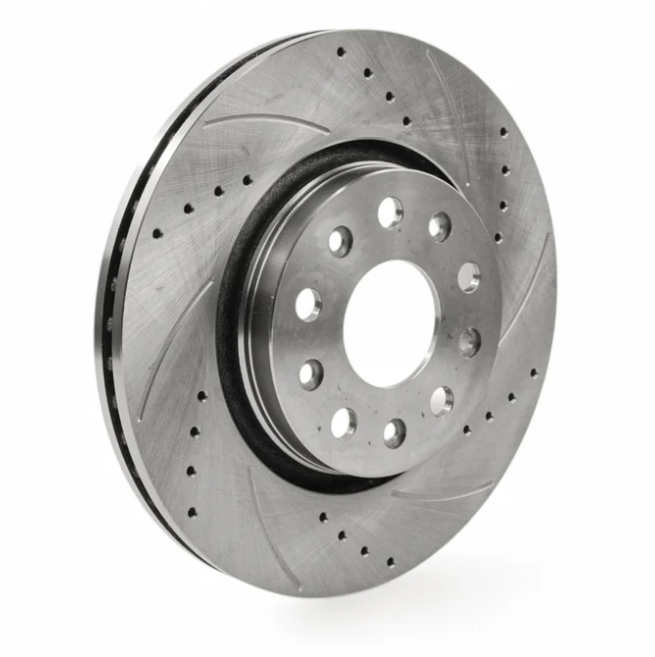Hurricane Performance Slotted & Drilled Front Brake Discs For Jeep Wrangler JL