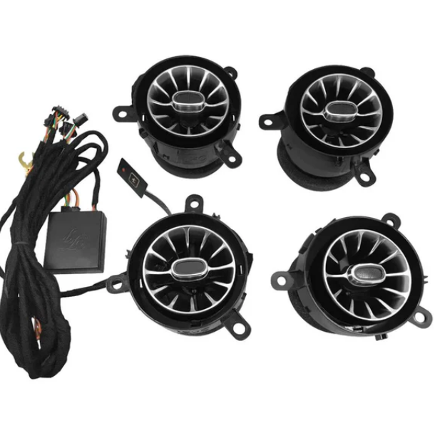 AC Vent with RGB LED Light for Jeep Wrangler