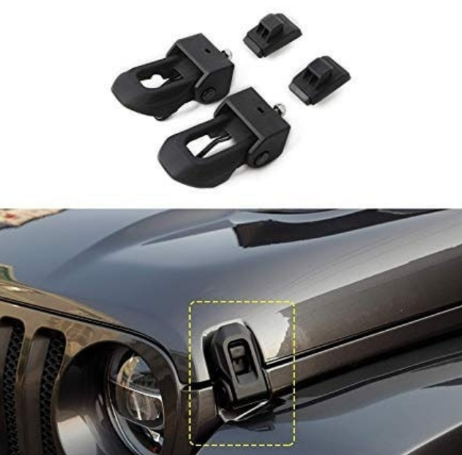 Hood Latch for Jeep Wrangler JK, JL/JT -Plastic