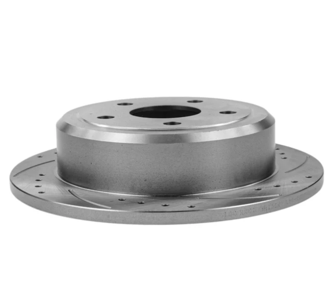 Hurricane Performance Slotted & Drilled Brake Discs For Jeep Wrangler JK