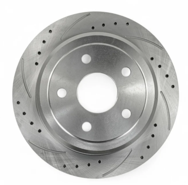 Hurricane Performance Slotted & Drilled Brake Discs For Jeep Wrangler JK