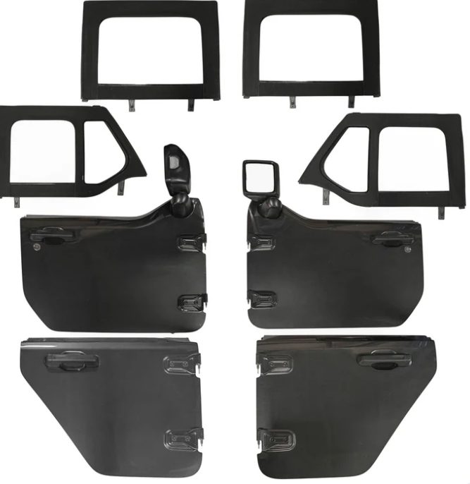 ORIGINAL MOPAR Doors Full Set for Jeep Wrangler JL,JT(4Door)