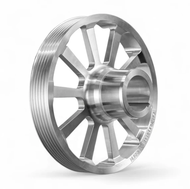 Hurricane Performance lightweight crankshaft pulley for Jeep Wrangler 3.6L