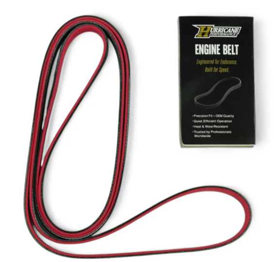 Hurricane Performance Serpentine Belt Replacement for Jeep Wrangler JK 3.6L