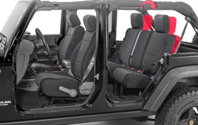 Rear Seat Recline Kit for Jeep Wrangler JL (4 Doors)
