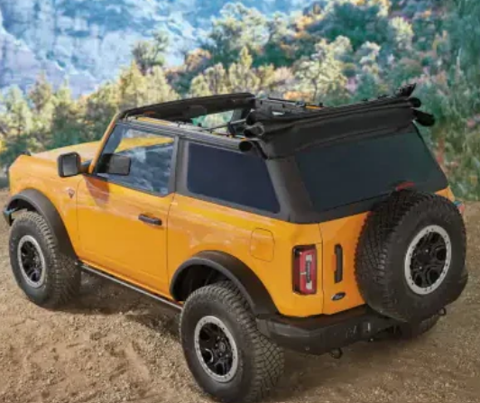 FORD 2021-2022 BRONCO 2 DOOR TREKTOP® SLANTBACK SOFT TOP FROM BESTOP