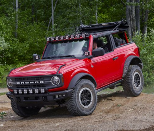FORD 2021-2022 BRONCO 2 DOOR TREKTOP® SLANTBACK SOFT TOP FROM BESTOP