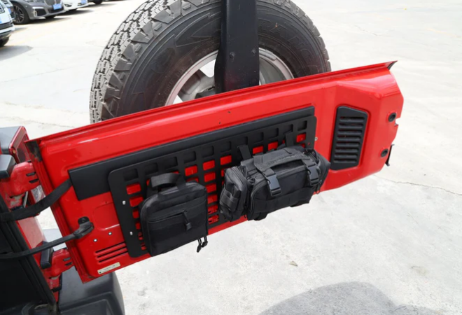 Tail Door Mounting Plate for Jeep Wrangler JK