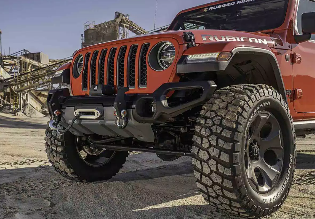 RR Front Bumper for Jeep Wrangler JK & JL & Gladiator 2007-2025