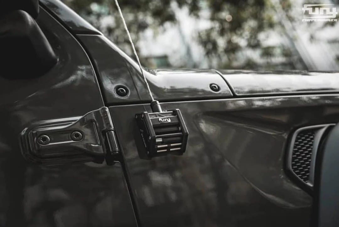 FURY RADIO ANTENNA HOLDER FOR JEEP WRANGLER JK & JL & GLADIATOR