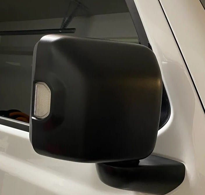 Mirrors with built in turn lights for Jeep Wrangler JL 2018 - 2025