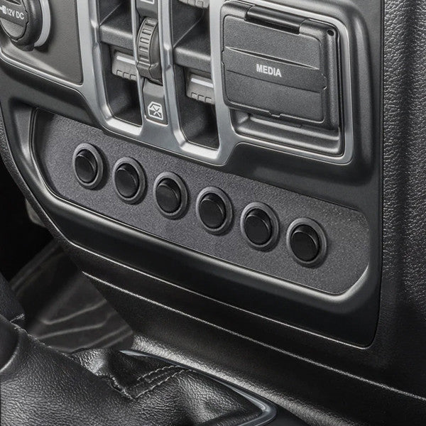 Jeep Wrangler JL & Gladiator JT 18-26 Stealth Dash Board Light Switch Pod Controller Kit