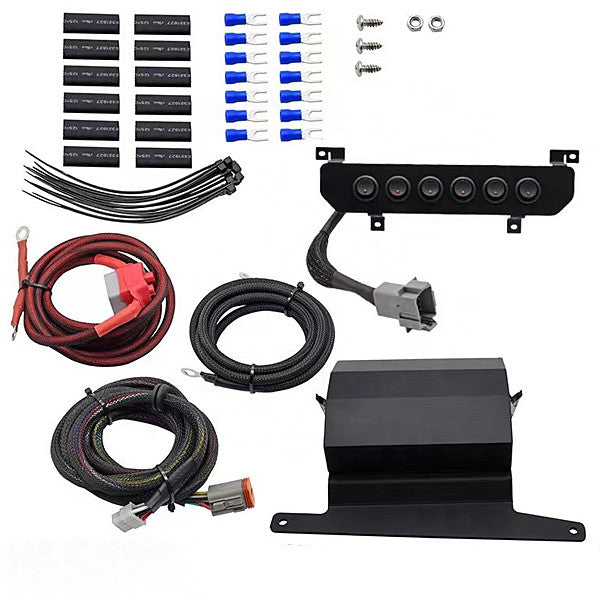 Jeep Wrangler JL & Gladiator JT 18-26 Stealth Dash Board Light Switch Pod Controller Kit