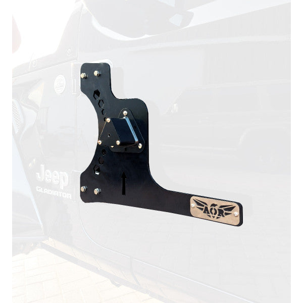 Jeep Wrangler JK, JL & Gladiator JT 07-25 Door Hinge Jerry Can Mount