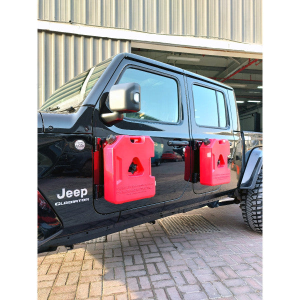 Jeep Wrangler JK, JL & Gladiator JT 07-25 Door Hinge Jerry Can Mount