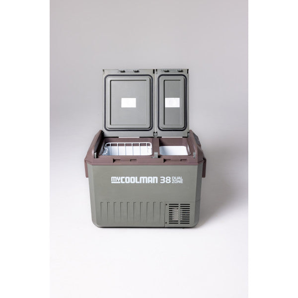 myCOOLMAN Recreational Series, 38L, Dual Zone, Fridge Freezer