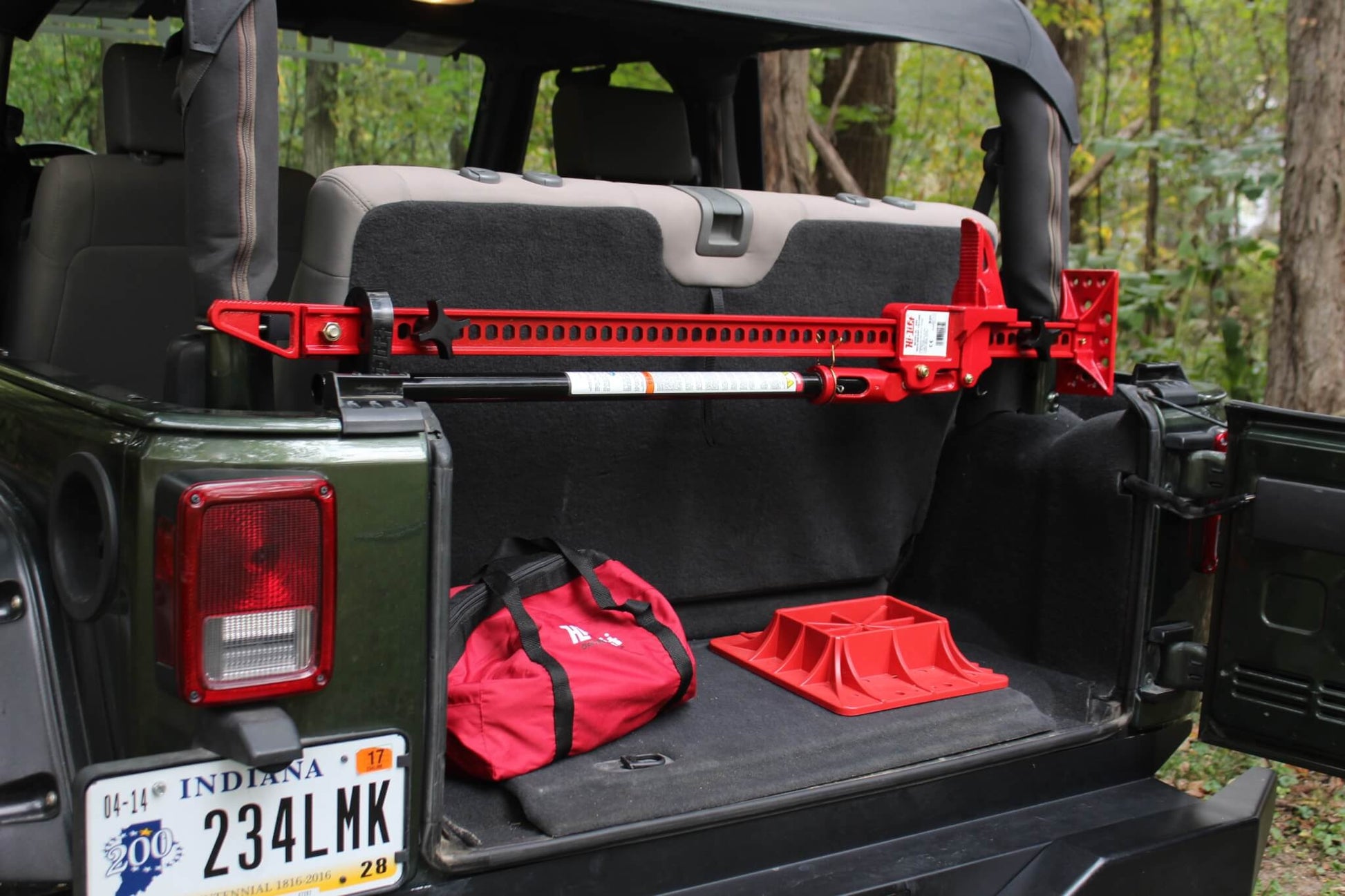 Jeep Wrangler JK 2DR 07-17 Roll Cage Hi-Lift Mount