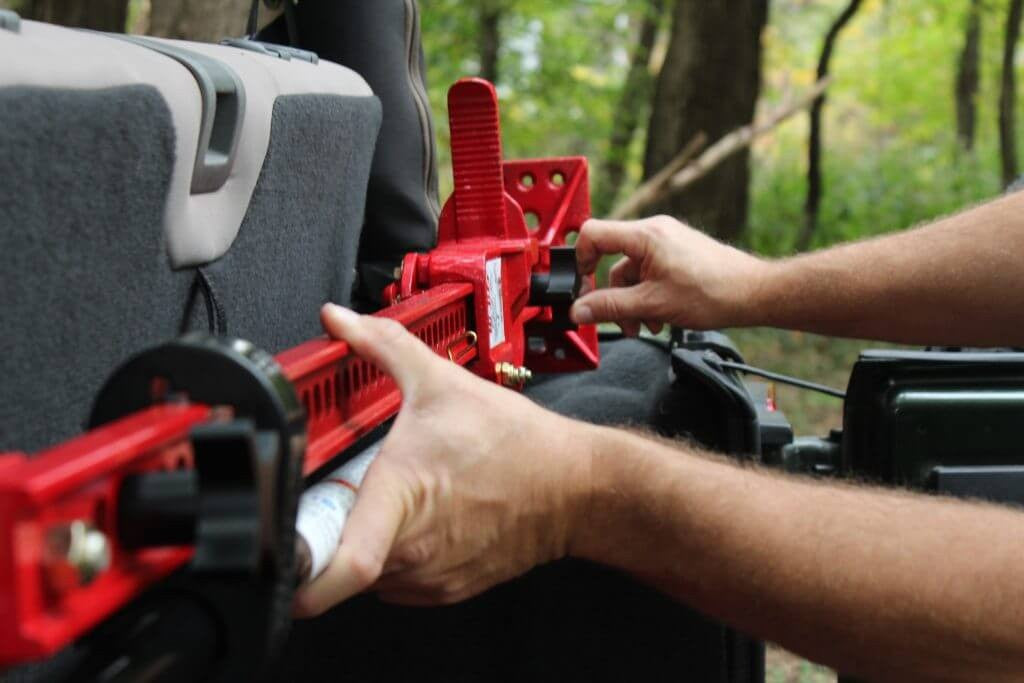 Jeep Wrangler JK 2DR 07-17 Roll Cage Hi-Lift Mount