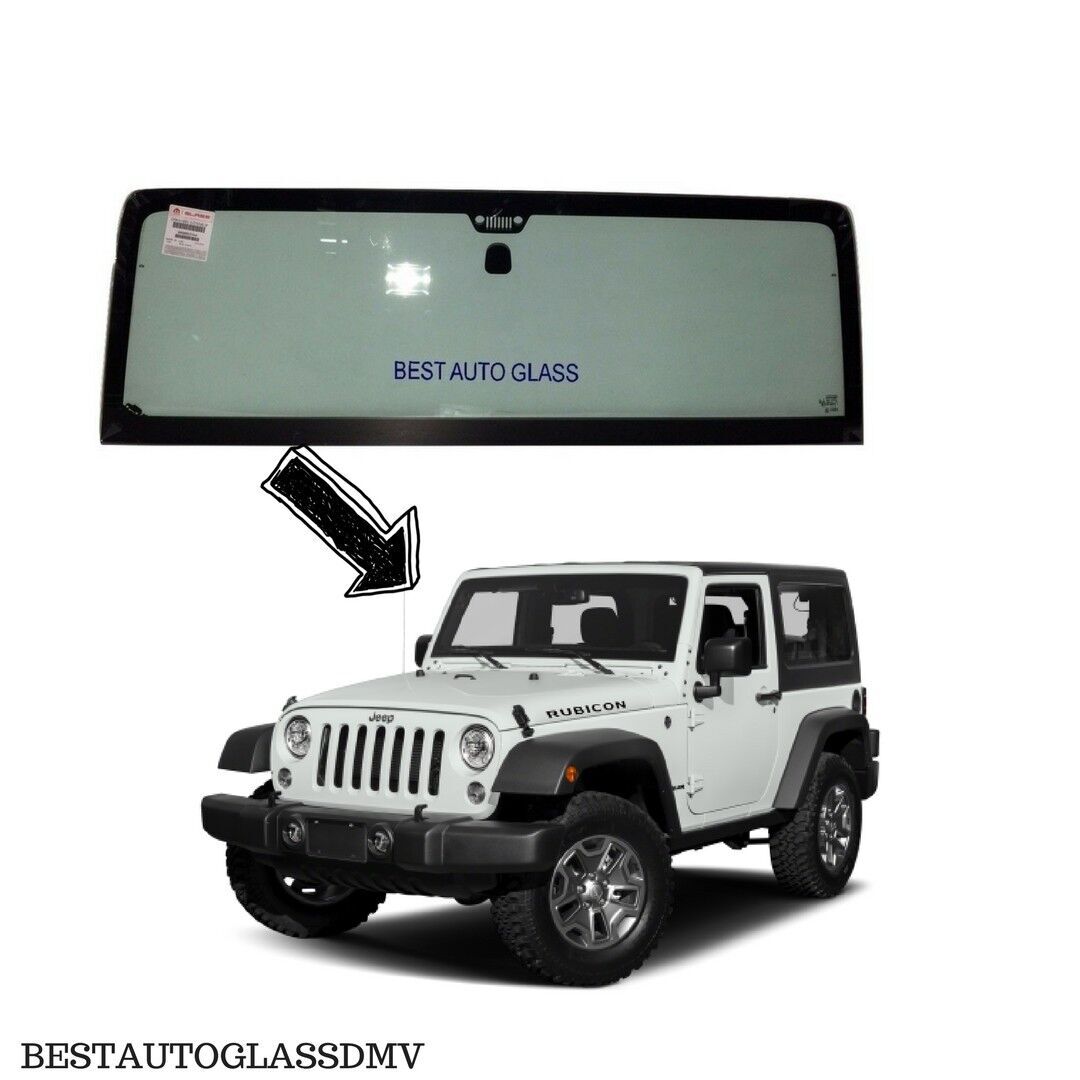 Jeep Wrangler JK Front Windshield Glass & frame 2011 & 2015