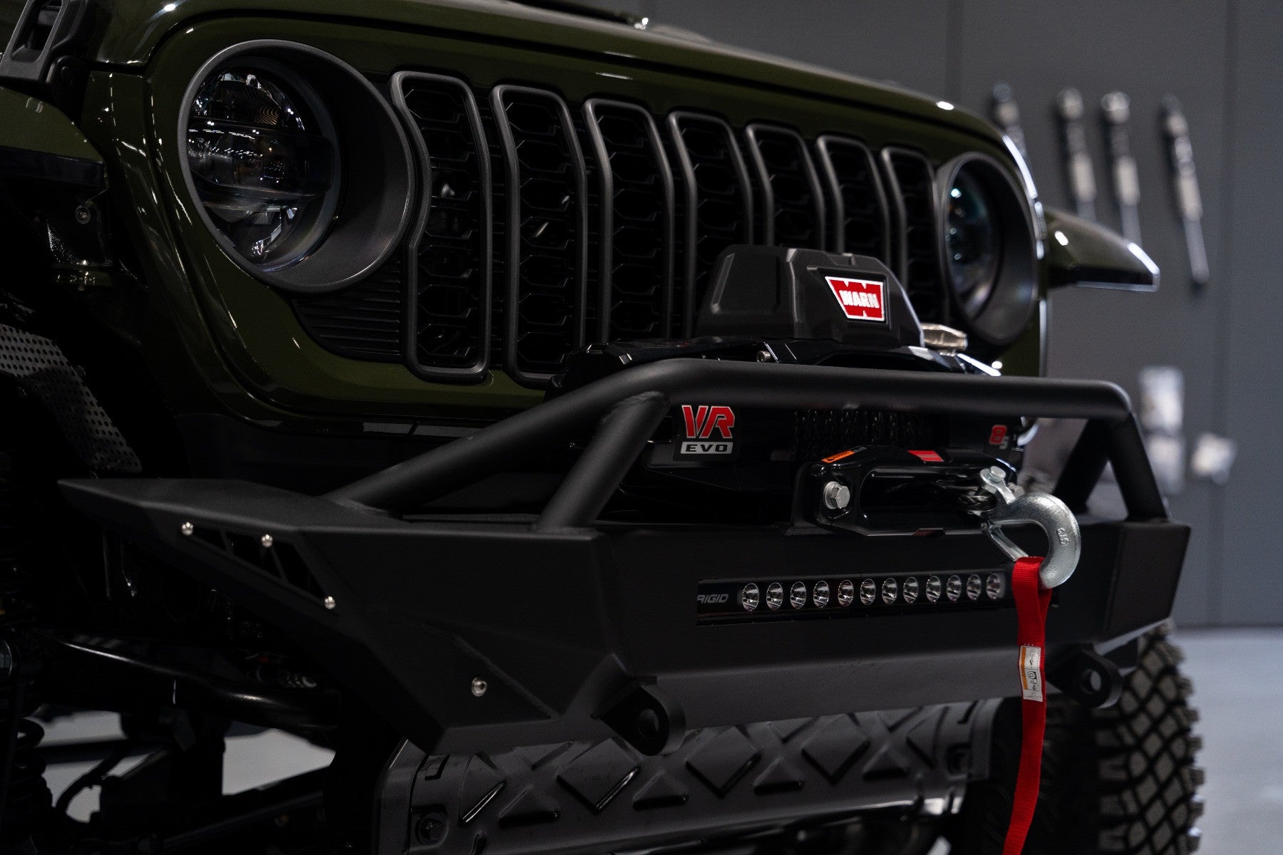 Stealth Front Bumper For Jeep Wrangler JL & Gladiator 2018 - 2026