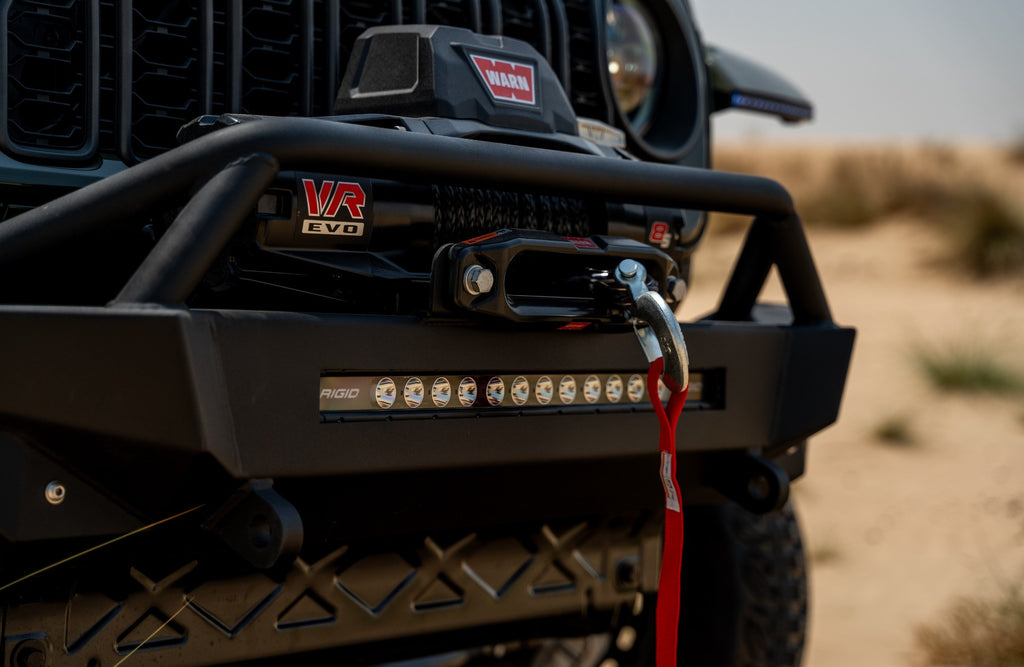 Stealth Front Bumper For Jeep Wrangler JL & Gladiator 2018 - 2026