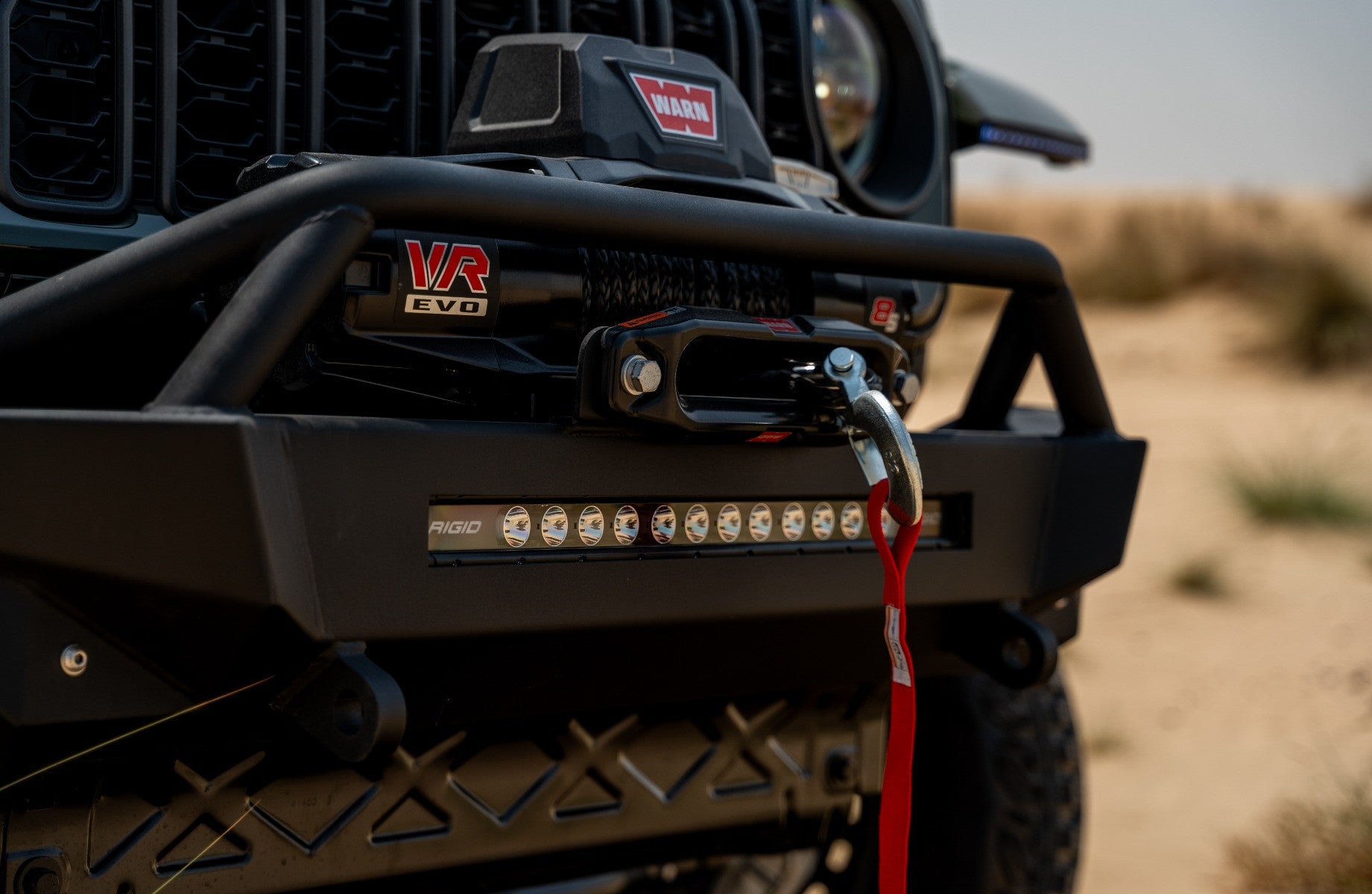 Stealth Front Bumper For Jeep Wrangler JL & Gladiator 2018 - 2026